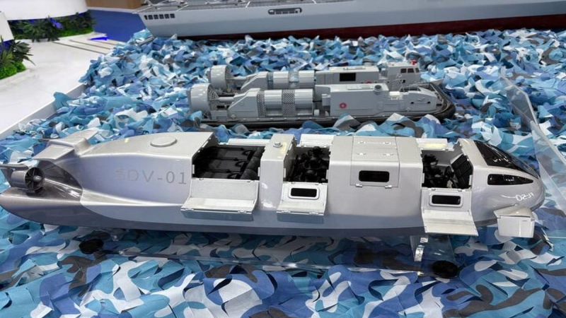 China Reveals New Underwater Combat Vehicle at Major Defence Exhibition in Saudi Arabia