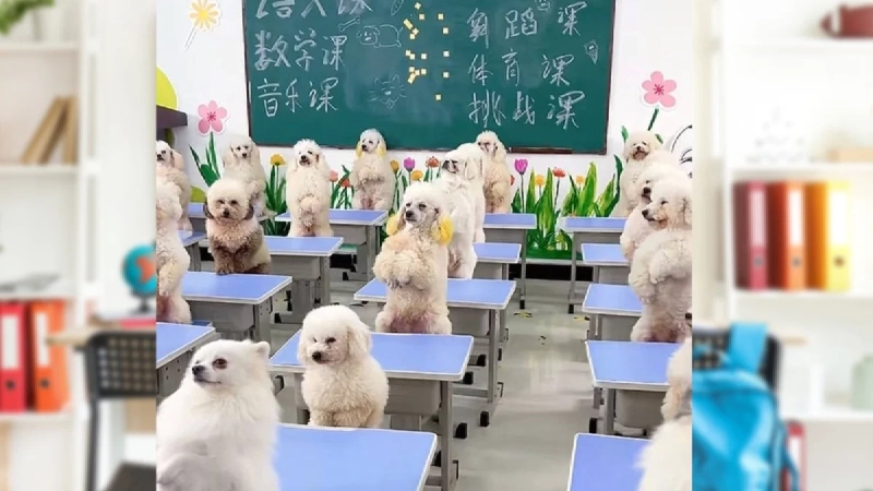 Shanghai woman spends $1,700 on dog school as China’s pet economy expands