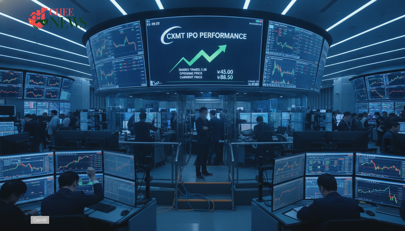Chipmaker CXMT IPO surge crowns mainland’s top listing
